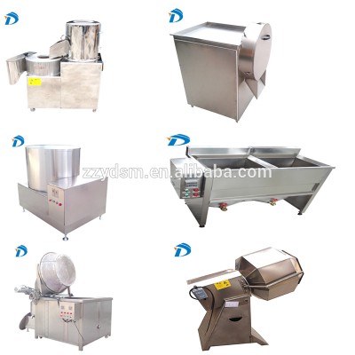 Stainless Steel Semi Automatic Potato Chips Making Machine